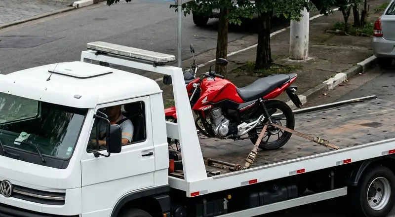 Reboque de moto em Novo Hamburgo – guincho especializado para motocicletas